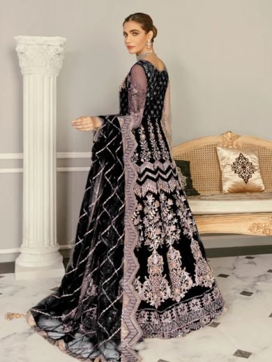 AKBAR ASLAM WISTERIA BLACK SKU: U-1366