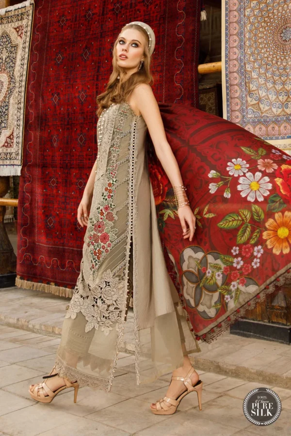 Maria B stitched Lawn | D-2313-A - Image 3