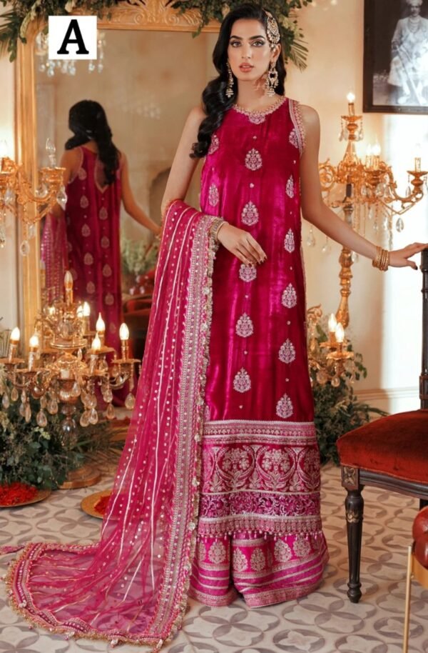 Noor By Saadia Asad Stitched N00RWEDDING-US-PINK-D1