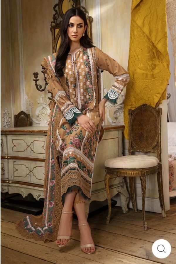 Sobia Nazir Stitched DESIGN 3B LUXURY LAWN 2023