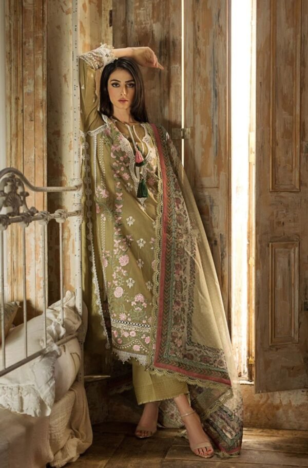 Sobia Nazir Stitched DESIGN 4B LUXURY LAWN 2023