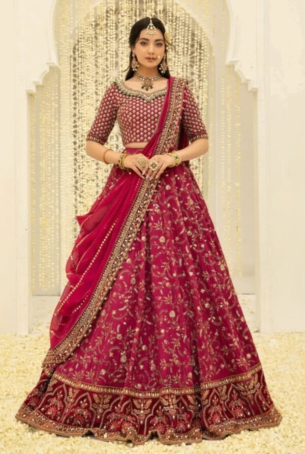 Maria B. Couture Crimson MC-048