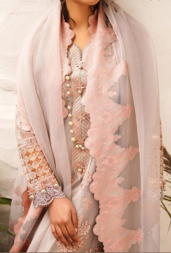Sana Safinaz Stitched M231-001A-CH - Image 4