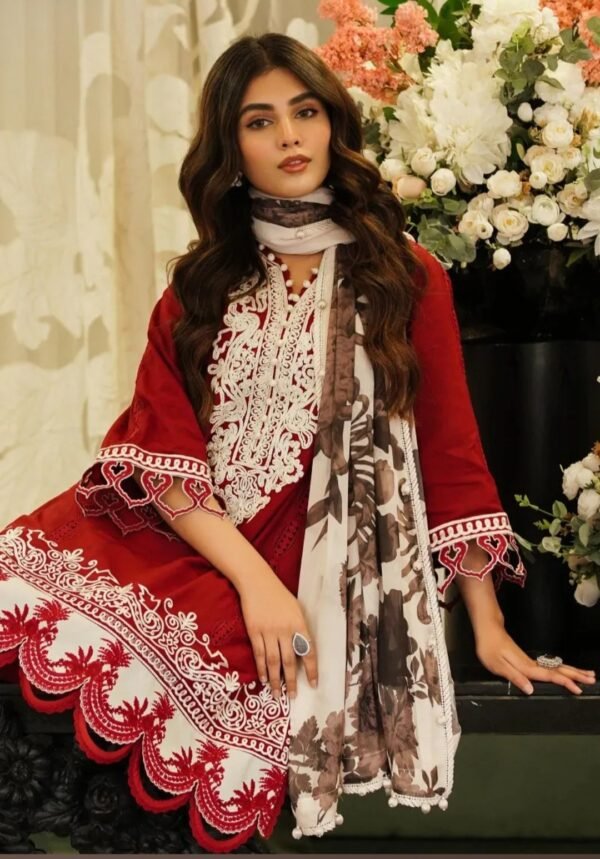 Sana Safinaz Stitched M231-003B-CL - Image 2