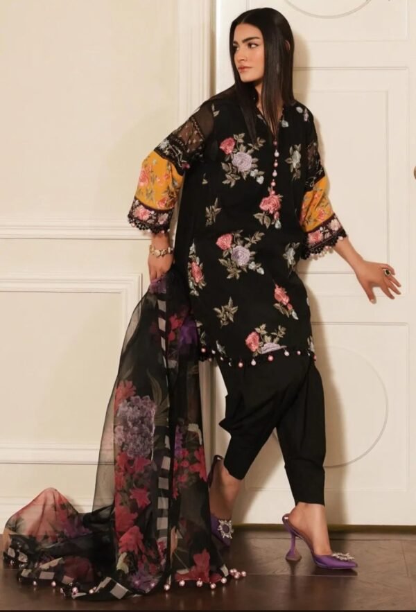 Sana Safinaz Stitched M231-010A-CH - Image 3