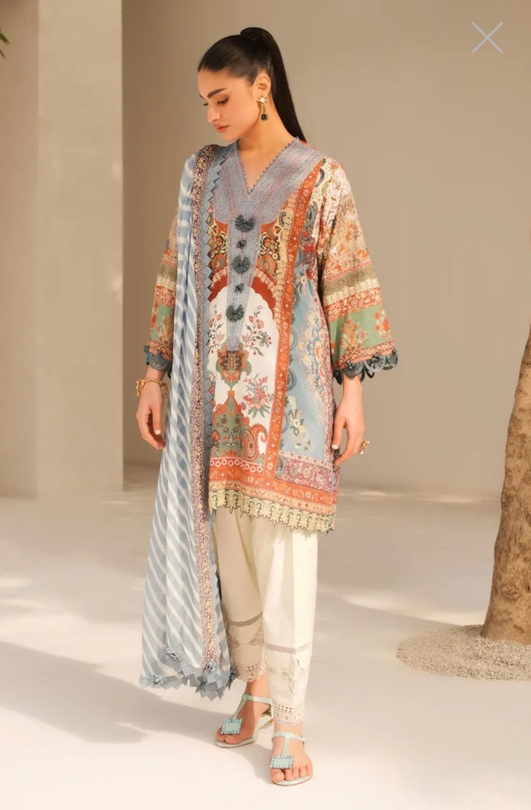 Sana Safinaz Stitched M231-022B-CI