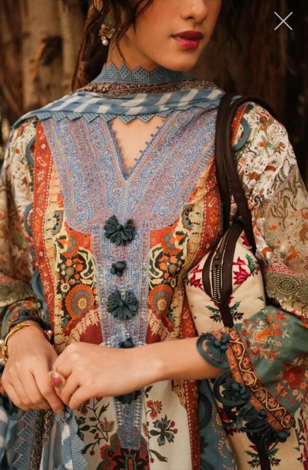 Sana Safinaz Stitched M231-022B-CI - Image 2
