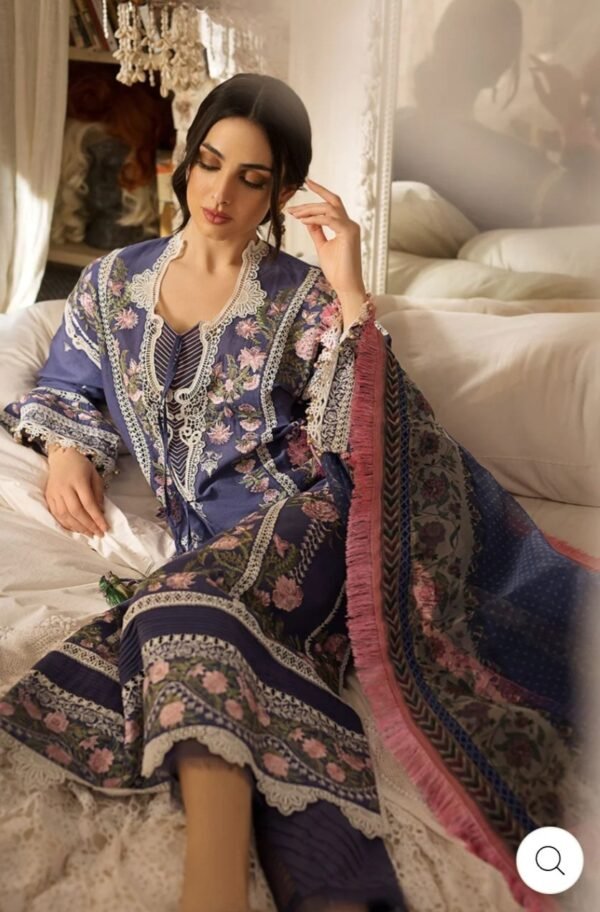 Sobia Nazir DESIGN 4A LUXURY LAWN 2023 STITCHED