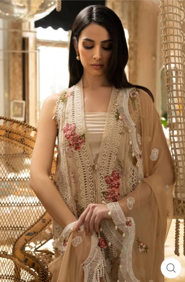 Sobia Nazir DESIGN 12B LUXURY LAWN 2023 STITCHED - Image 2