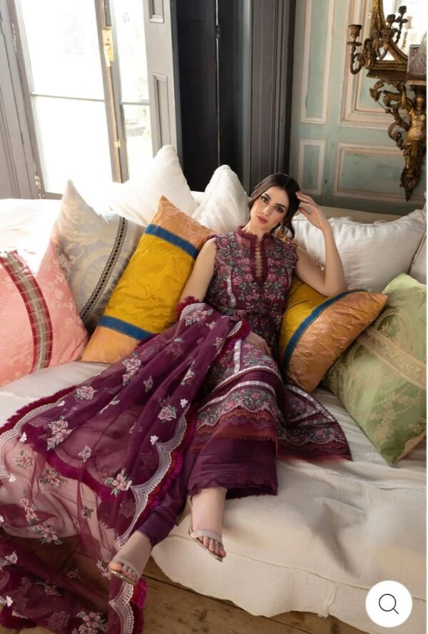 Sobia Nazir DESIGN 14B LUXURY LAWN 2023 STITCHED
