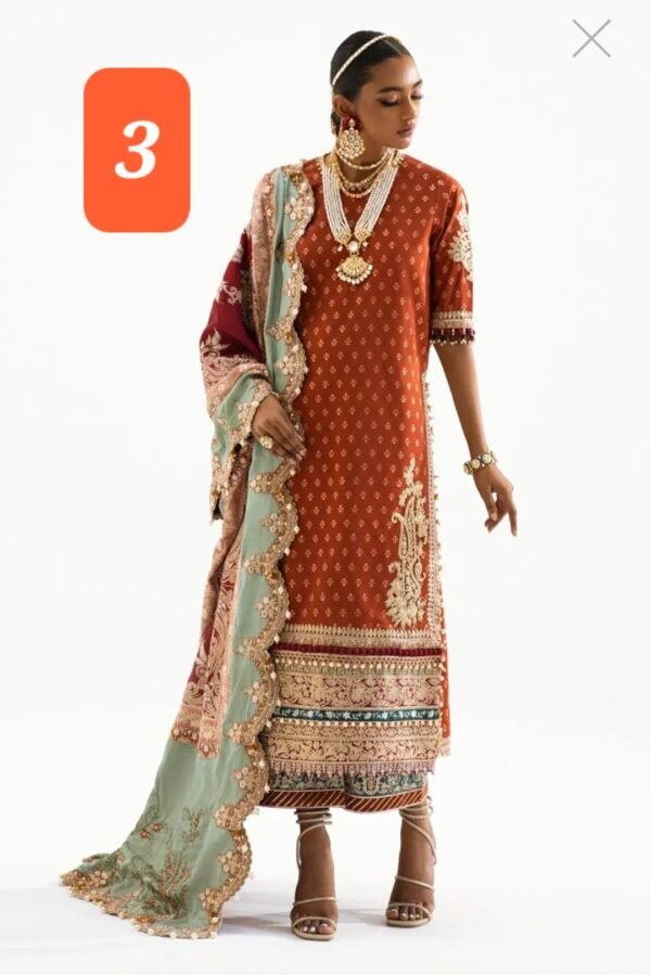 Sana Safinaz Stitched N231-006-CL - Image 4