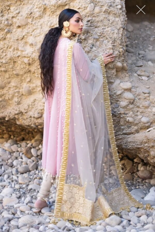 Sana Safinaz Stitched Luxury Lawn L231-004B-CX - Image 3