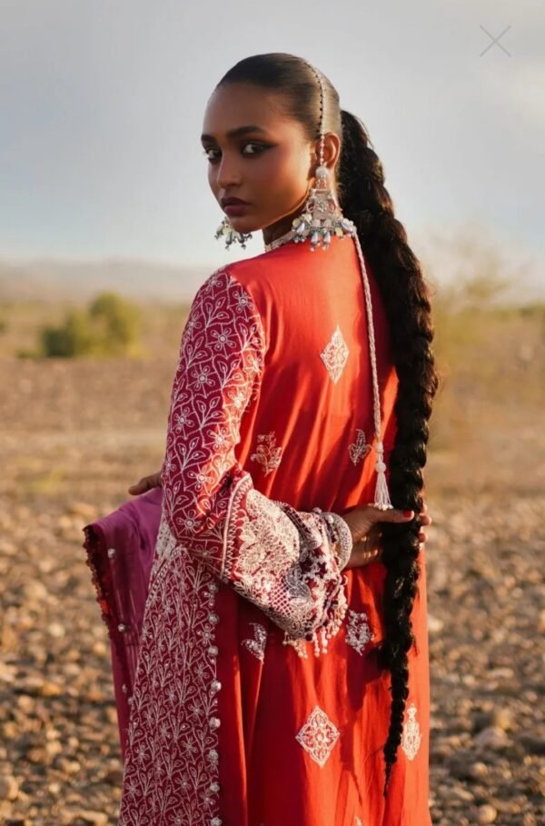 Sana Safinaz Stitched Luxury Lawn L231-009A-CL - Image 2