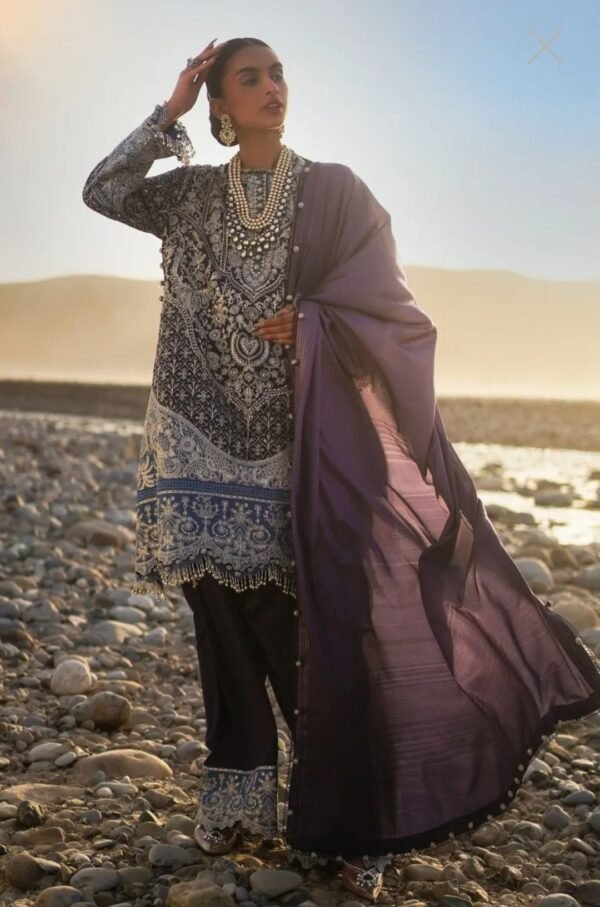 Sana Safinaz Stitched Luxury Lawn L231-009B-CL