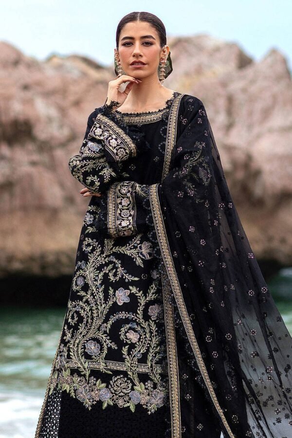 Mohsin Naveed Ranjha Stitched Surmai - Image 4