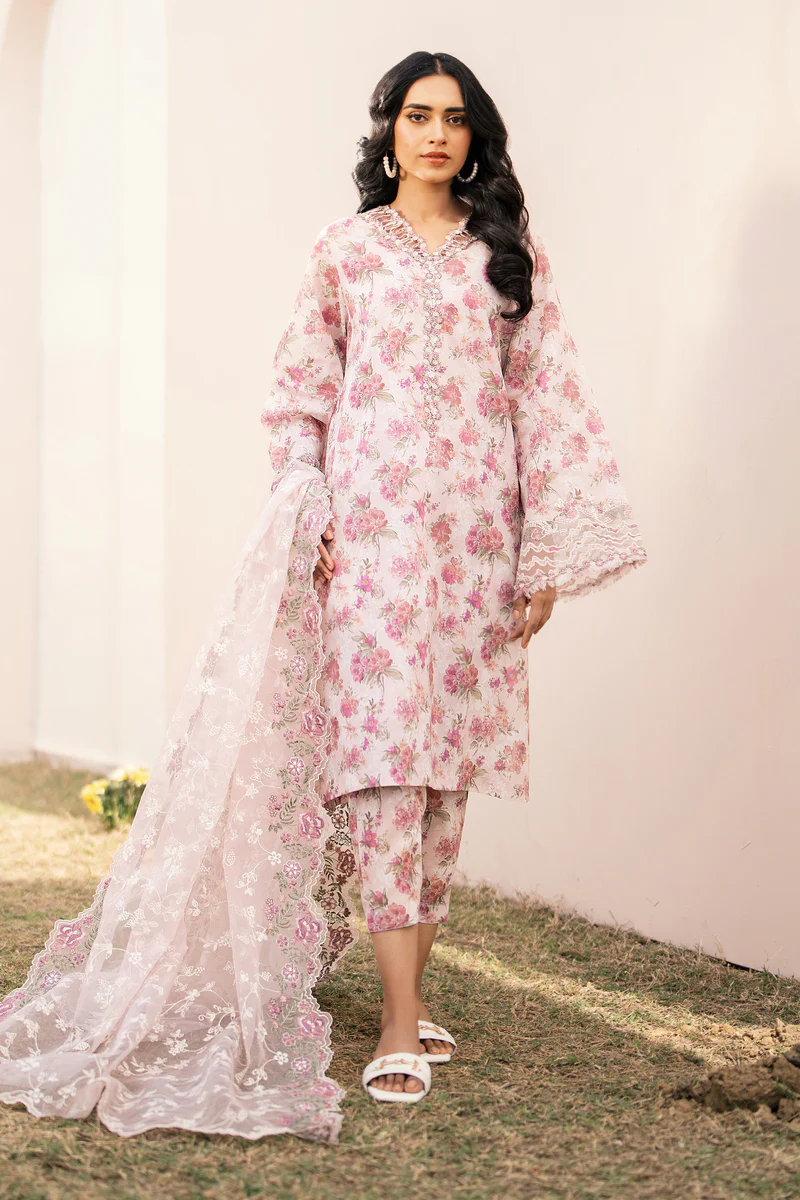 Baroque Stitched PRINTED LAWN UF-592