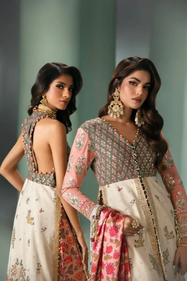 Sana Safinaz Stitched N233-008-CL - Image 3