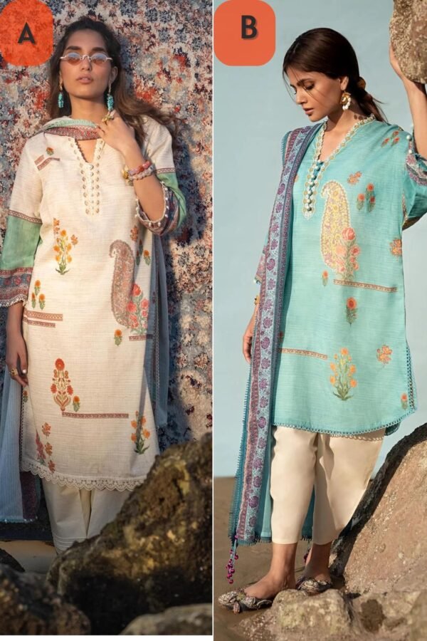 Sana Safinaz Stitched H241-022A/B-2BS