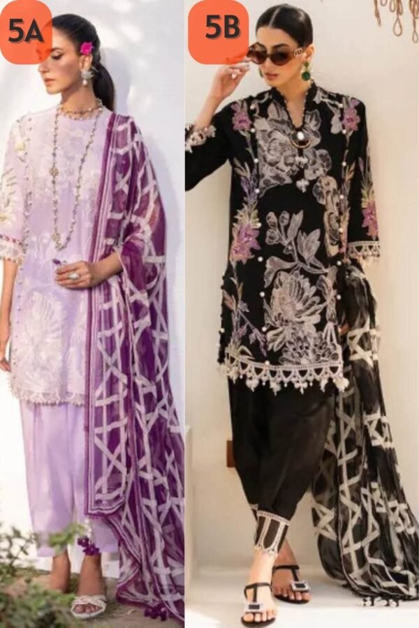 Sana Safinaz Muzlin Summer23 M232 - 020A/B