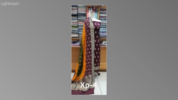 Banarsi bambar chiffon chundri suits-03 - Image 47