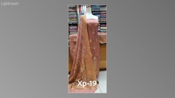 Banarsi bambar chiffon chundri suits-03 - Image 32