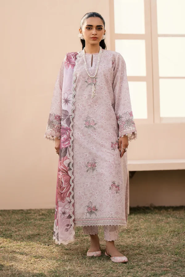 Baroque Stitched PRINTED LAWN UF-604