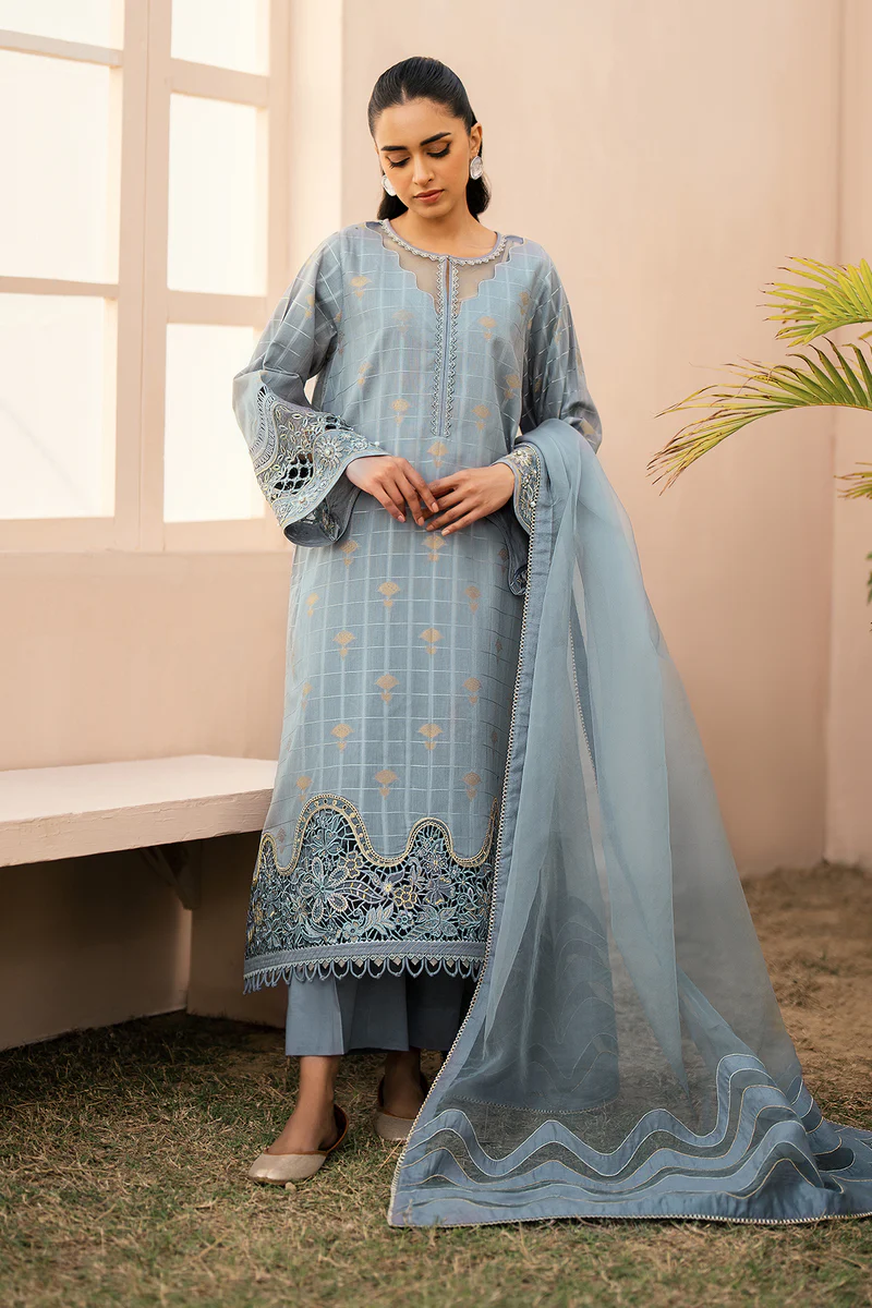 Baroque Stitched JACQUARD LAWN UF-606