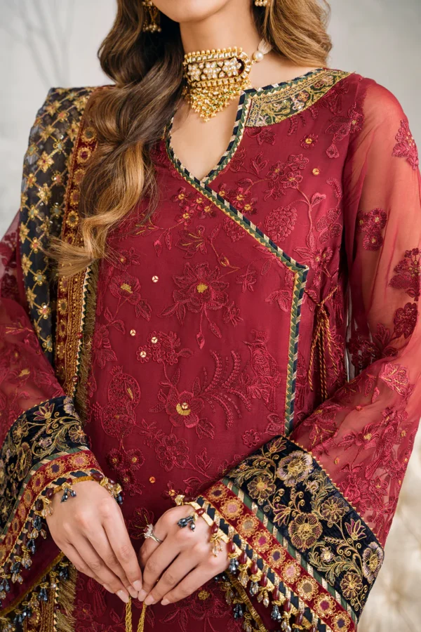BAROQUE EMBROIDERED CHIFFON CH12-07 - Image 2