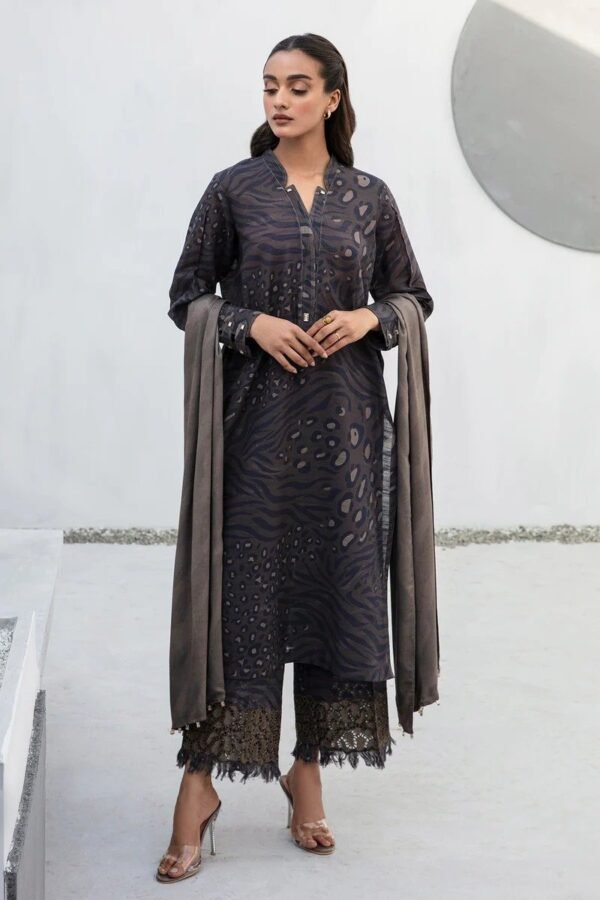 BAROQUE PRINTED SLUB KHADDAR PR-871