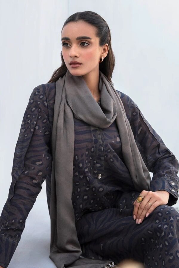 BAROQUE PRINTED SLUB KHADDAR PR-871 - Image 3