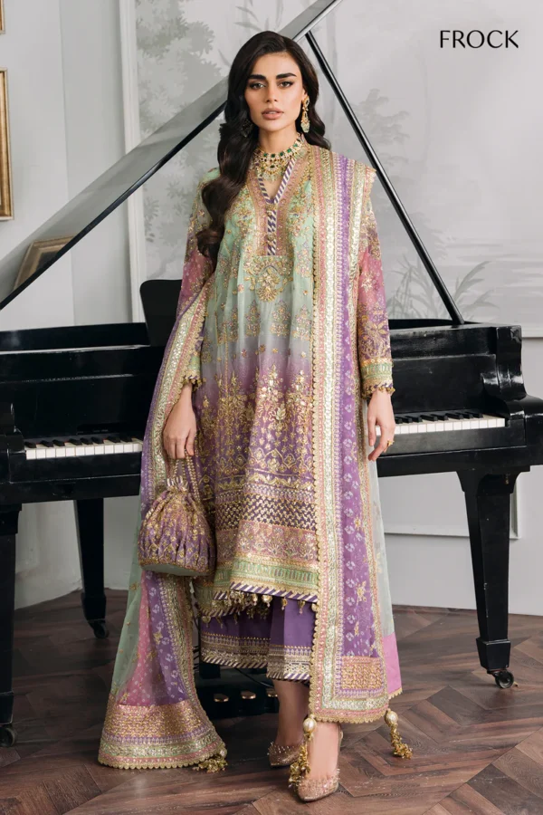 BAROQUE EMBROIDERED CHIFFON CH12-08 - Image 4
