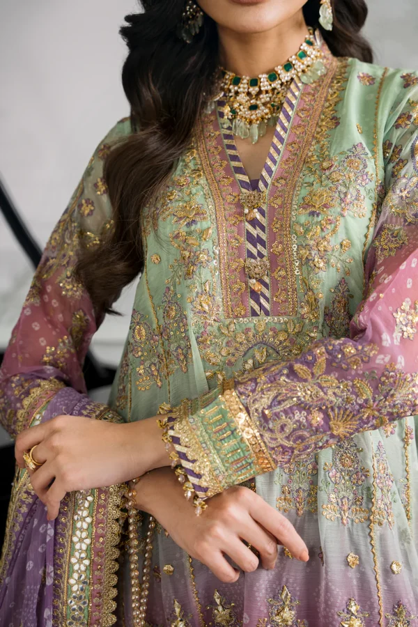 BAROQUE EMBROIDERED CHIFFON CH12-08 - Image 2