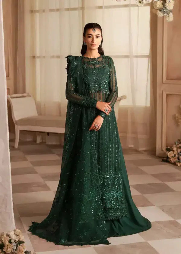 Akbar Aslam Stitched Emeraude