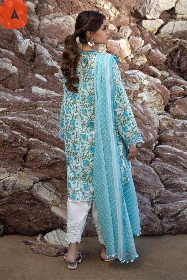 Sana Safinaz Stitched H241-002A/B-2BI - Image 2