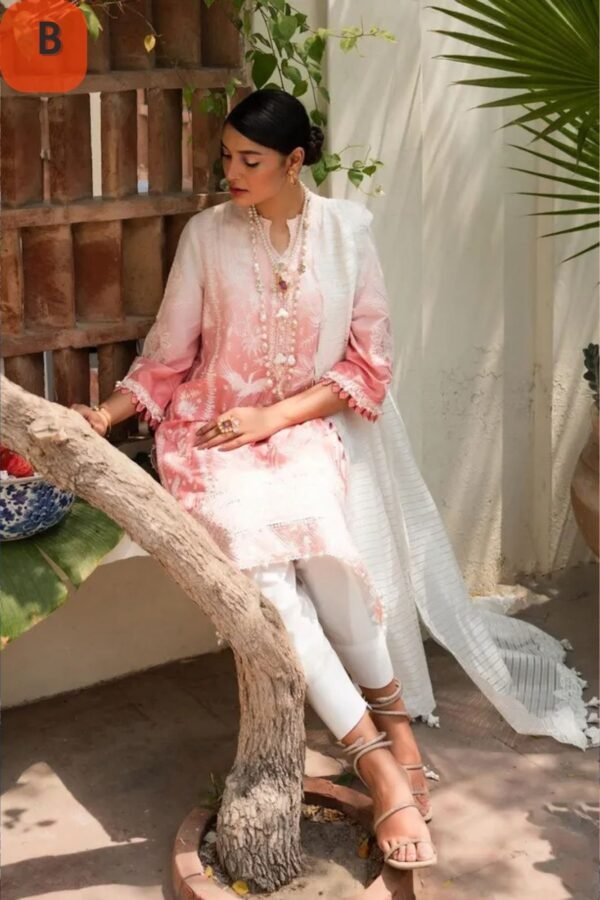 Sana Safinaz Muzlin Summer23 M232-008A/B-CH - Image 3