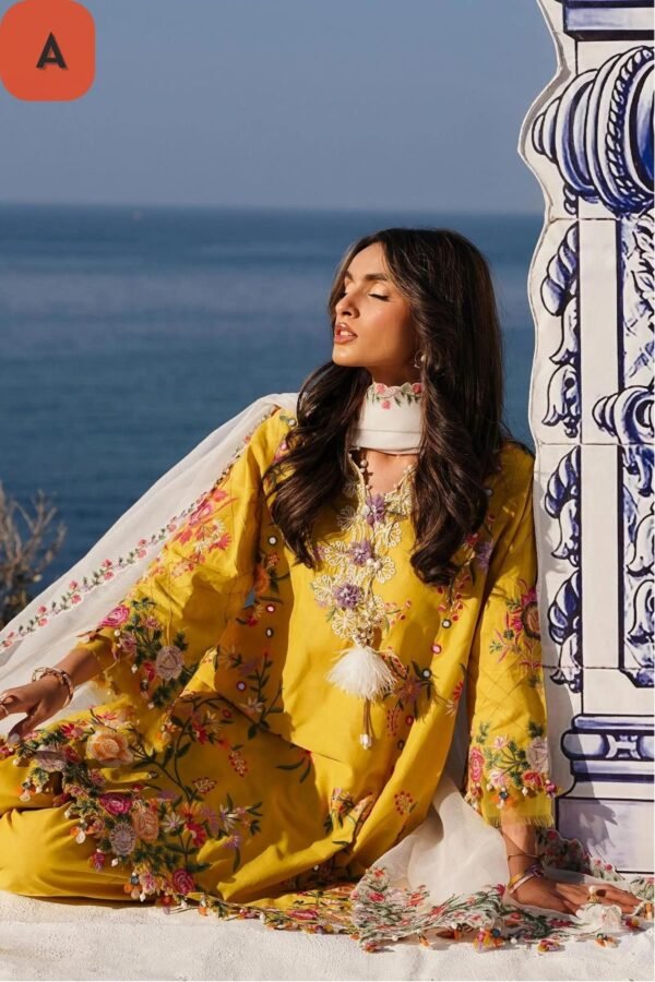Sana Safinaz Stitched M241-002A/B 3CX - Image 2