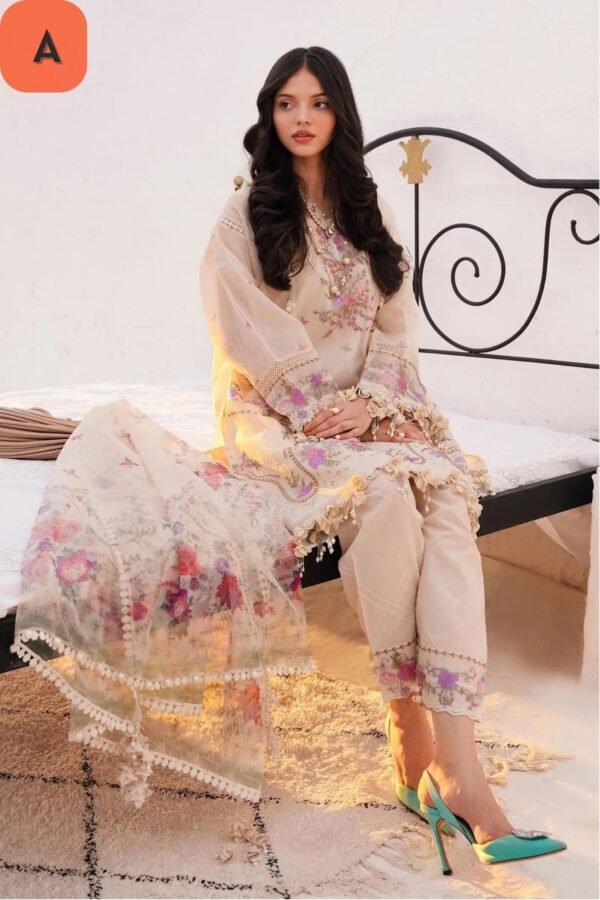 Sana Safinaz Stitched M241-005A/B-3CL - Image 2