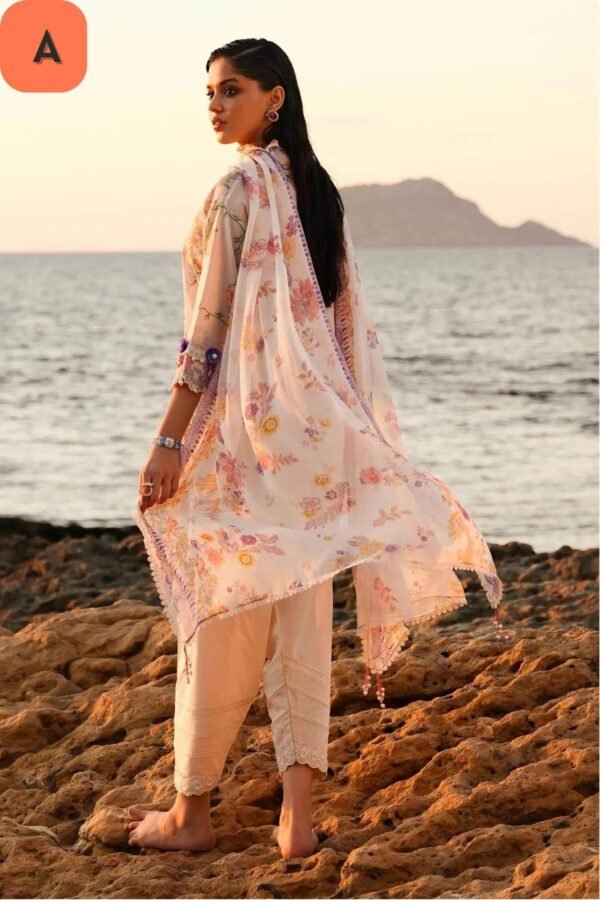 Sana Safinaz Stitched M241-008A/B-3CI - Image 2