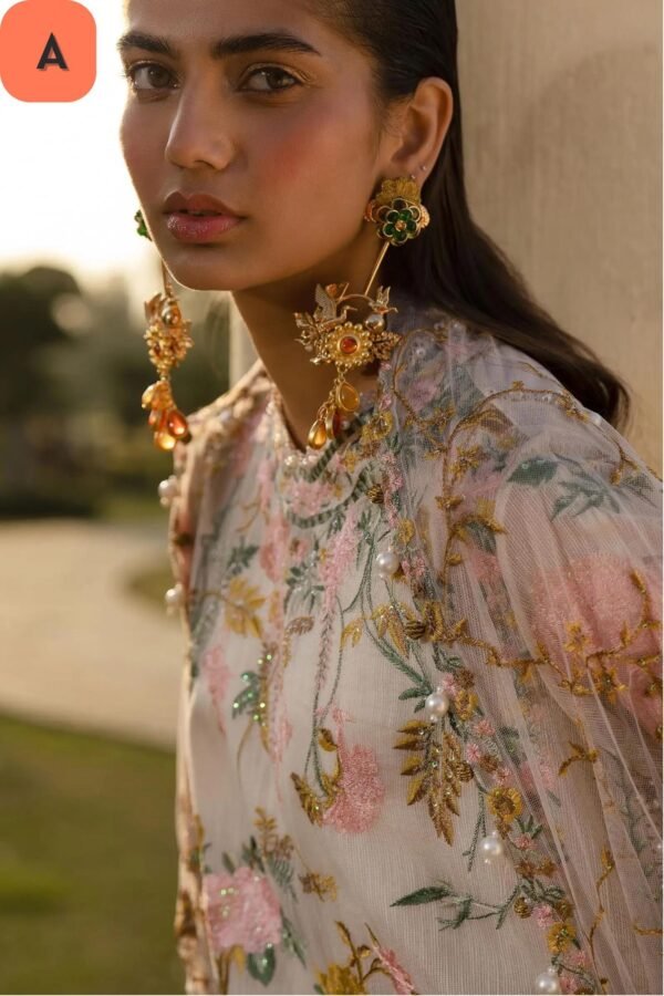 Sana Safinaz Stitched L241-009A/B-3CT - Image 2