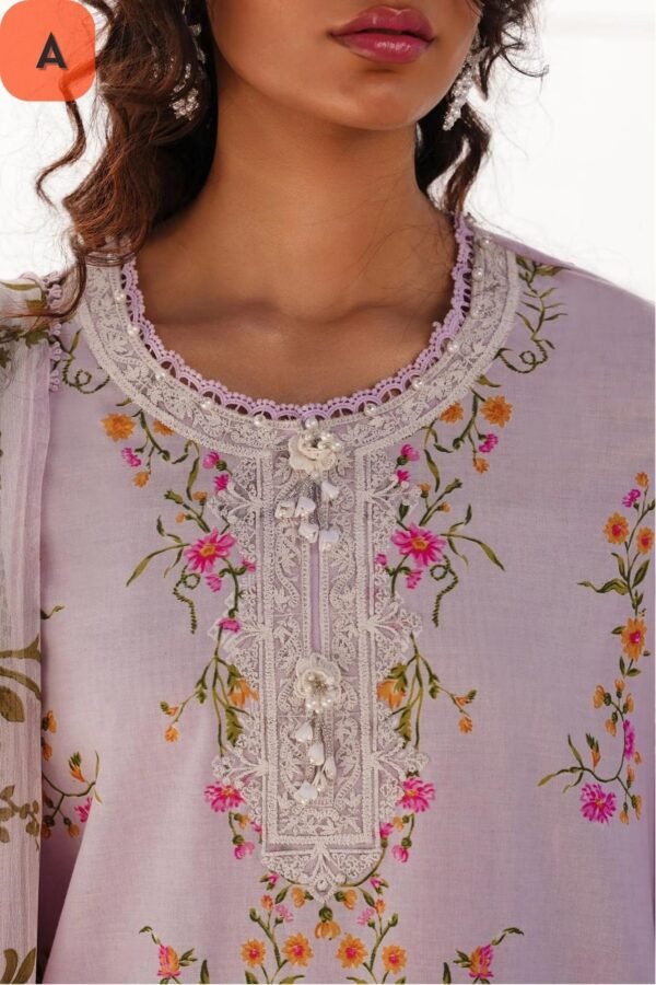 Sana Safinaz Stitched M241-019A/B-3CI - Image 2