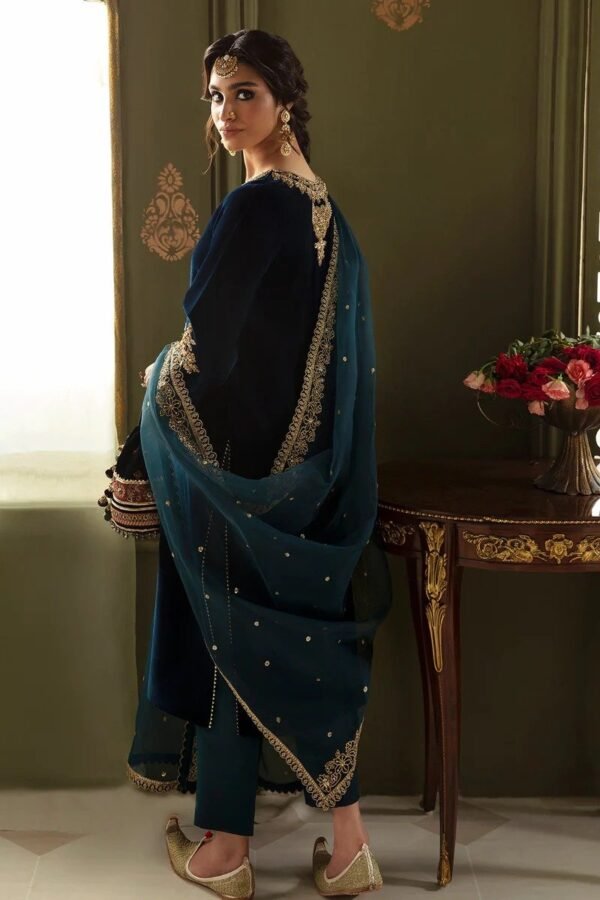 BAROQUE EMBROIDERED VELVET PR-874 - Image 2