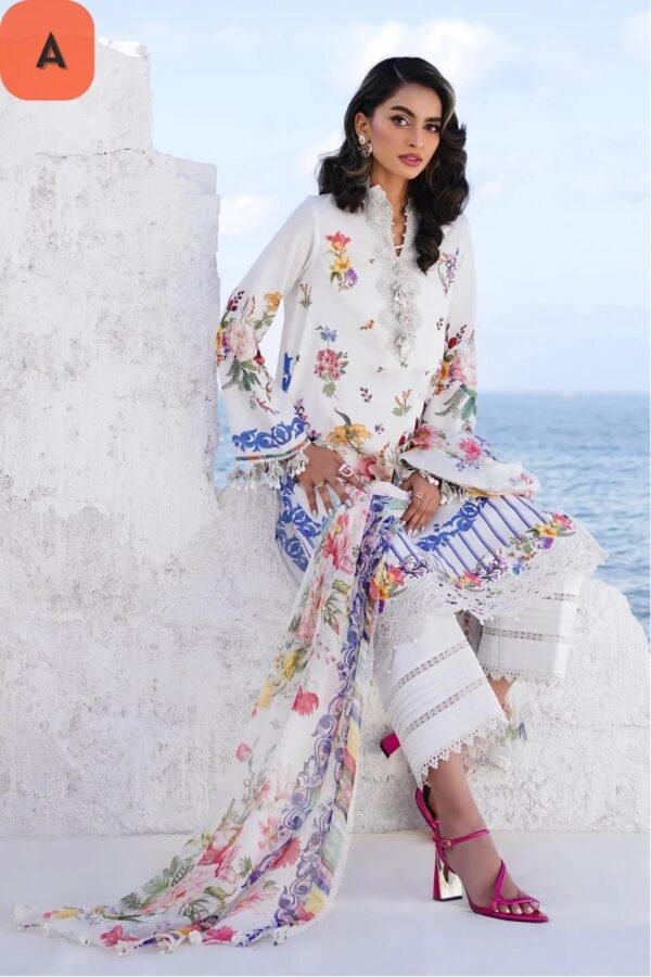 Sana Safinaz Stitched M241-012A/B-3CI - Image 3