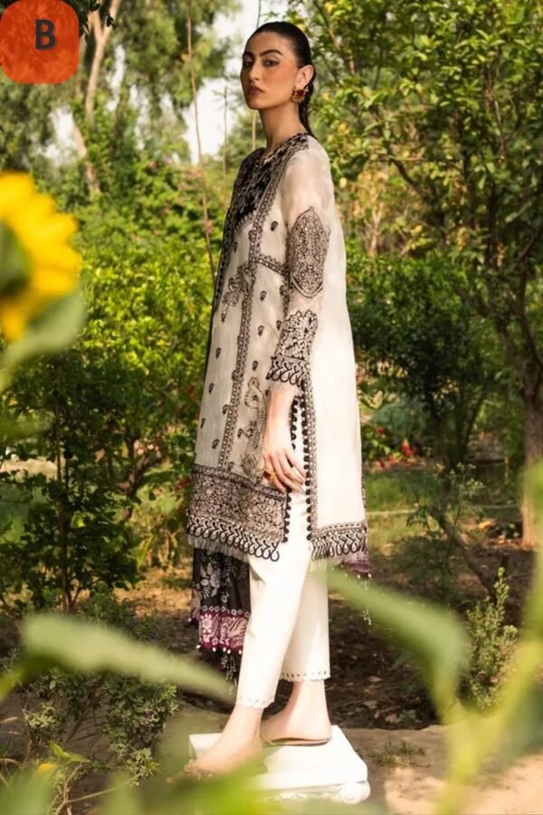 Sana Safinaz Muzlin Summer23 M232-003A/B-CV - Image 3