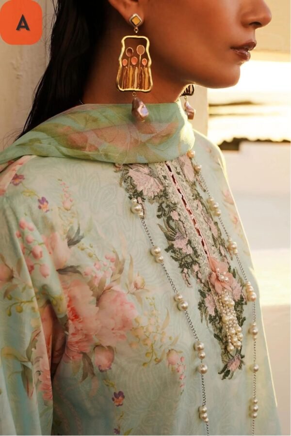 Sana Safinaz Stitched M241-004A/B 3CI - Image 3