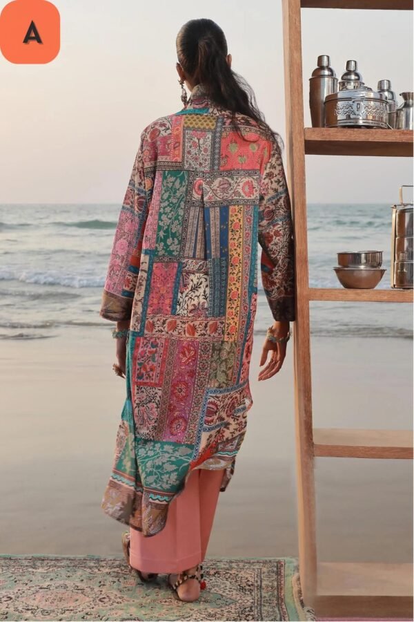 Sana Safinaz Stitched H241-014A/B-2C - Image 5