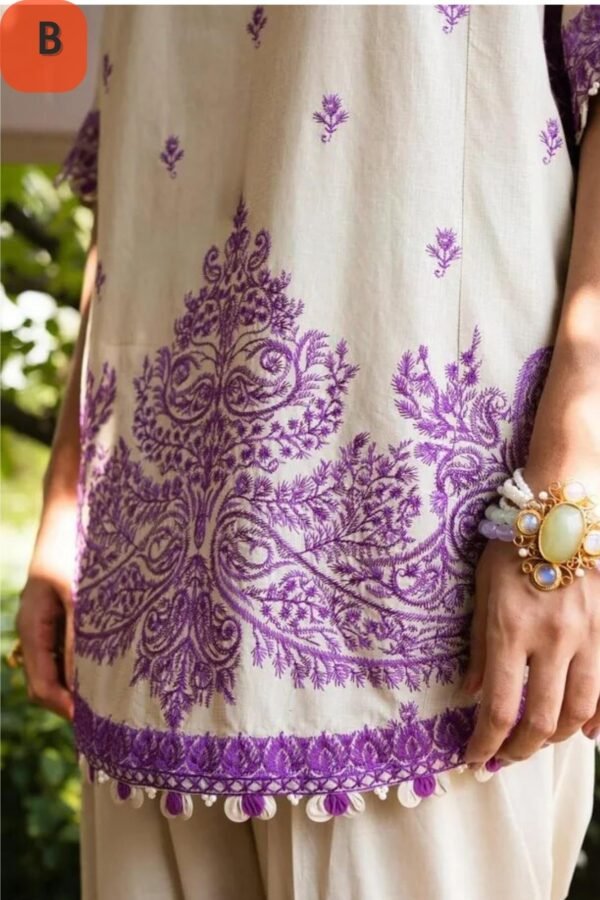 Sana Safinaz Muzlin Summer23 M232-017A/B-CJ - Image 4