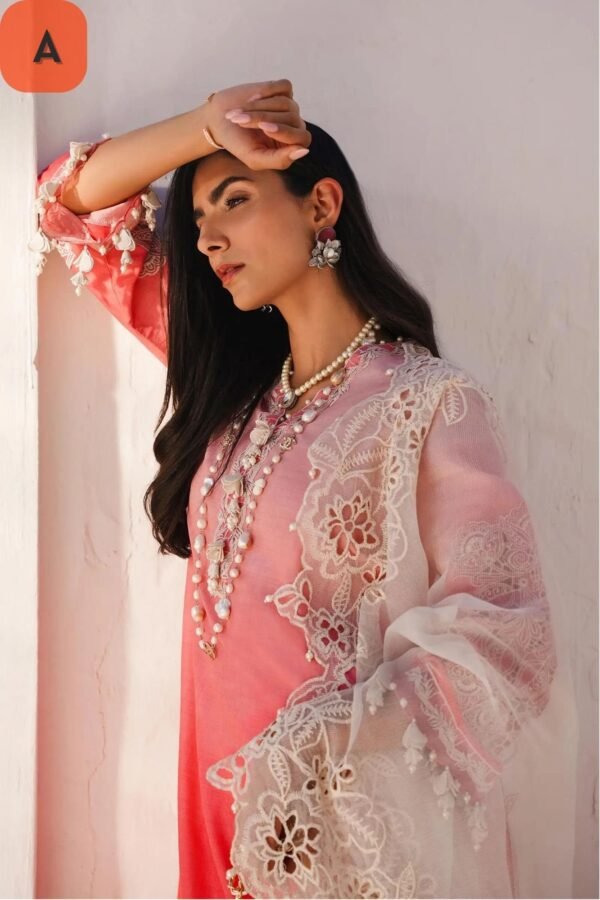 Sana Safinaz Stitched M241-017A/B-3CW - Image 3
