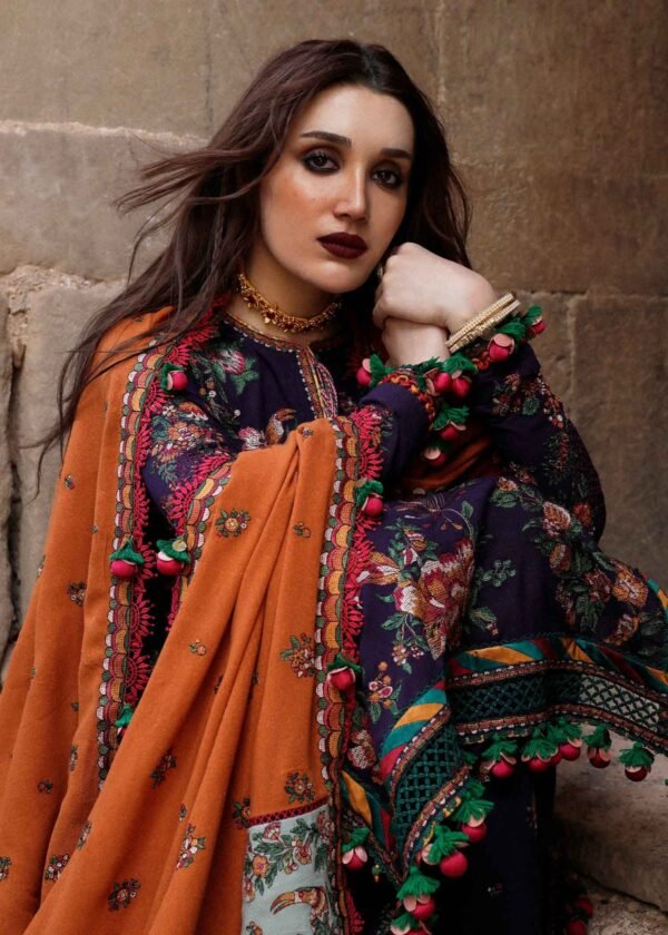 Hussain Rehar Stitched Amethyst - Image 5