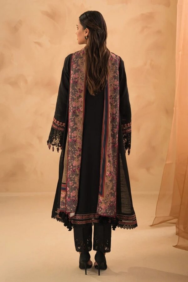 BAROQUE EMB VISCOSE SLUB KHADDAR UF-475 - Image 3