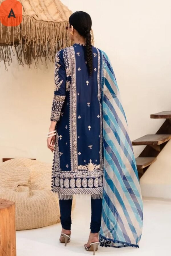 Sana Safinaz Muzlin Summer23 M232-010A-B-CG - Image 3